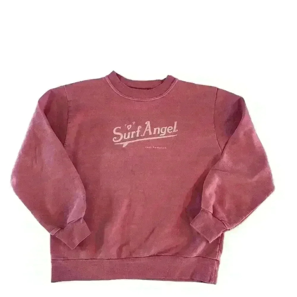 EAST HAMPTON SURF ANGEL SWEAT SHIRT SIZE S PINK - Picture 3 of 5